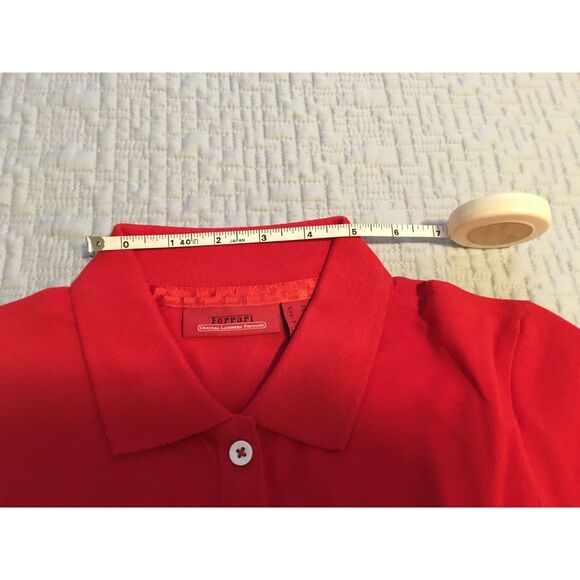 AUTHENTIC - FERRARI "SCUDERIA" POLO STYLE T-SHIRT - SIZE XS - Picture 5 of 9